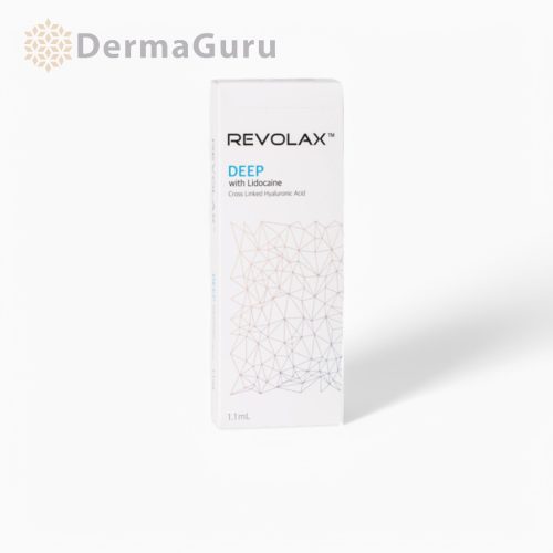 REVOLAX Deep L., Filler pentru piele cu acid hialuronic, tratamentul ridurilor profunde și mărirea buzelor, 1 x 1,1ml