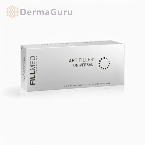 Fillmed Art Filler Universal, umplutură cu acid hialuronic, tratamentul ridurilor medii si profunde, 2 x 1,2 ml