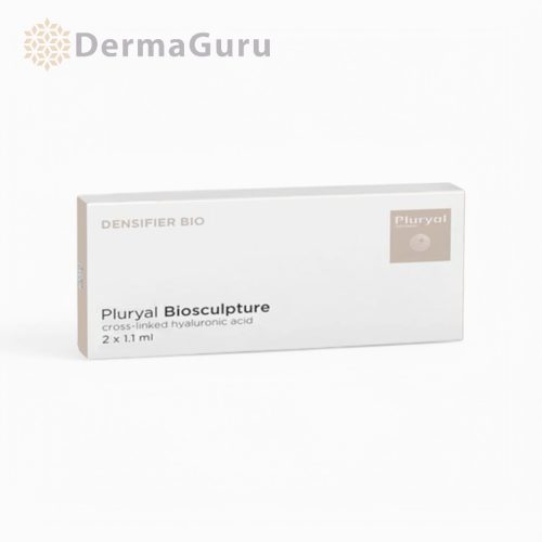 Pluryal Biosculpture, umplutură cu acid hialuronic, hidratare profundă, 2 x 1,1 ml