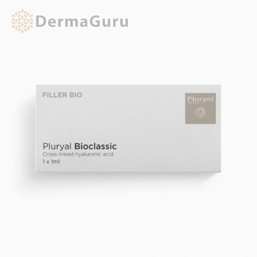 Pluryal Bioclassic, filler hialuronic, tratamentul ridurilor de profunzime medie, pierderea volumului și laxitatea pielii, 1 x 1 ml