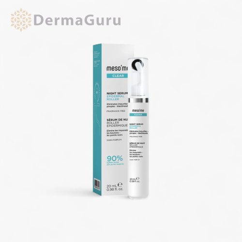 Pluryal Meso'me Clear Night Serum, ser de noapte curățare, mezoterapie, 1×5 ml