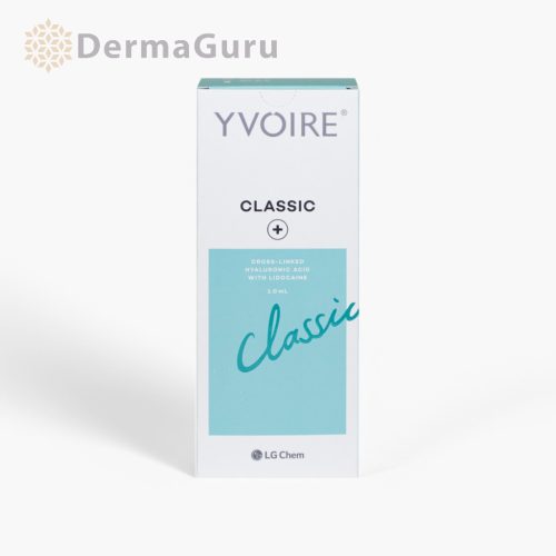 YVOIRE classic plus, hialuronsavas töltőanyag, finom ráncok, ajak nagyobbítása, 1x1ml (szépséghibás termék)