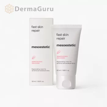   Mesoestetic Fast Skin Repair, cremă regeneratoare pentru piele sensibilă, după tratament, 500 ml