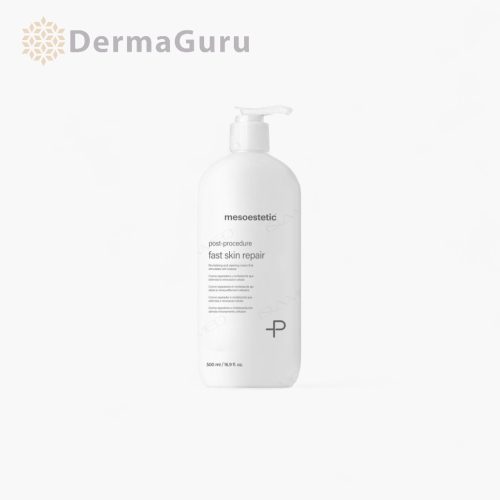 Mesoestetic Fast Skin Repair, cremă regeneratoare pentru piele sensibilă, după tratament, 500 ml