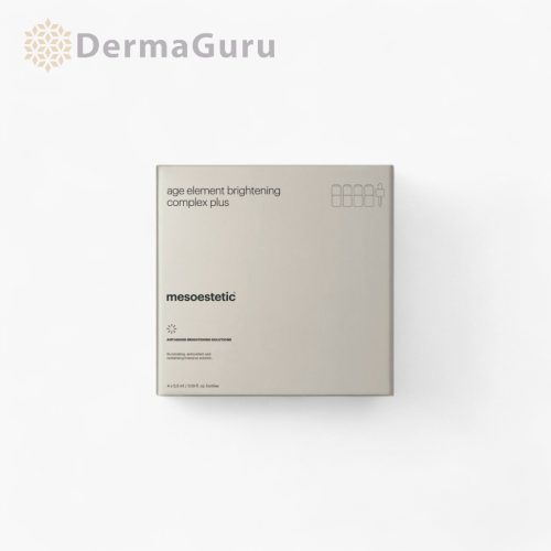 Mesoestetic Age Element Brightening Complex Plus, ser cu acțiune intensă de intensificare a strălucirii, 4×5,5 ml