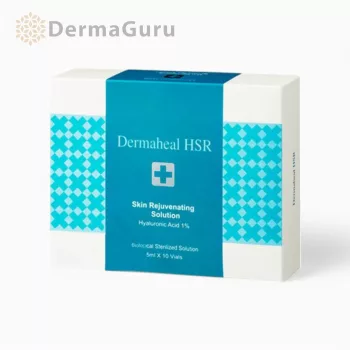   DERMAHEAL HSR Rejuvenare, umplutură cu acid hialuronic, hidratarea pielii mature și uscate, 10 x 5 ml fiolă