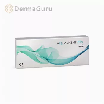   Aquashine PTx, umplutură facială cu acid hialuronic, tratamentul ridurilor medii și adânci, 2x2ml