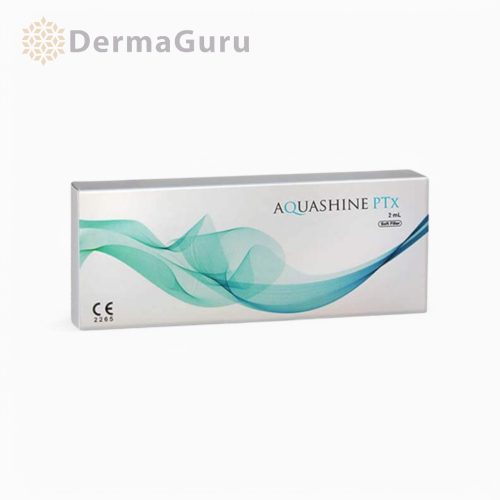 Aquashine PTx, filler pentru piele cu acid hialuronic, tratamentul ridurilor medii și profunde, 2x2ml