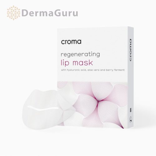 Regenerating Lip Mask, masca de buze regeneranta, masca cu acid hialuronic, 8 buc,Croma