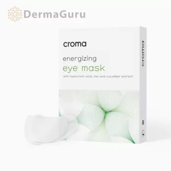   Masca de ochi energizantă, mască cu acid hialuronic, 8 buc, Croma