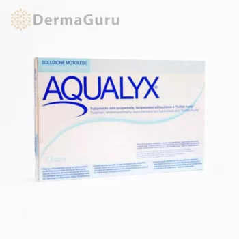 Aqualyx, tratament de topire a grăsimilor, 10 x 8ml fiole