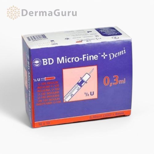 BD Micro-Fine+ Penkanyle 0,3 ml 30G, Seringă de unică folosință, 100 buc