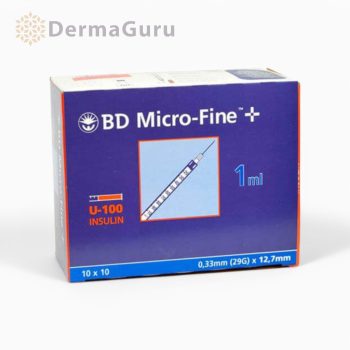   BD Micro-Fine+ Penișanță 1 ml 29G, seringă de unică folosință, 10 buc