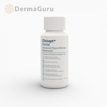   Clinisept+ Dental, apă de gură antibacteriană fără alcool 100 ml