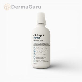   Clinisept+ Dental, apă de gură antibacteriană fără alcool 400 ml