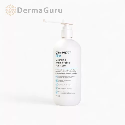 Clinisept+ Skin soluție antimicrobiană de curățare și calmare, 490 ml