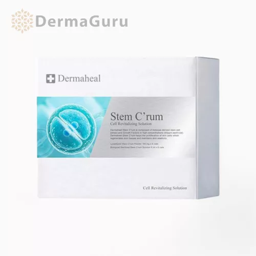 DERMAHEAL Stem C ser, reducerea ridurilor fine și a pigmentării, 6 x 6 ml fiole