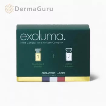   Exoluma Set – Ser complex pentru reînnoirea pielii cu exozomi (Pudră liofilizată + Soluție activatoare)