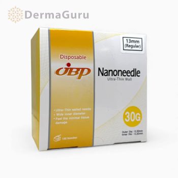   JBP Nano Cannula, canulă cu perete ultra-subțire, 30G X 13 mm, 100 buc.