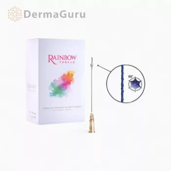 Rainbow Thread COG 6D kontúremelő bioszál 19G 100 db