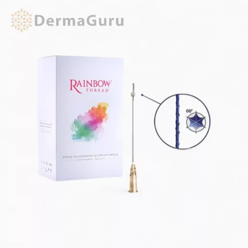 Rainbow Thread COG 6D kontúremelő bioszál 19G 100 db