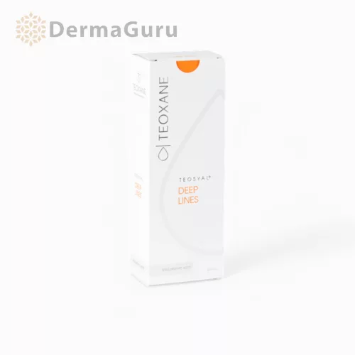 Teosyal Deep Lines, umplutură cu acid hialuronic, 2x1 ml