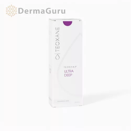 Teosyal Ultra Deep, umplutură cu acid hialuronic, 2x1,2 ml