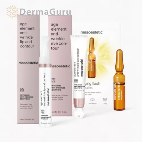 Mesoestetic Revitalising Ritual – ritual revitalizant pentru fermitate și volum (3 produse)