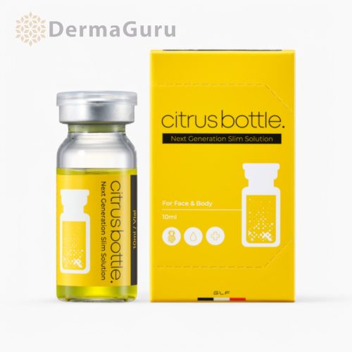 Citrus Bottle, filler de întărire a pielii cu acid hialuronic și vitamina C, 10x5ml