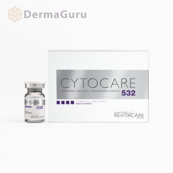   Cytocare 532, umplutură cu acid hialuronic, semne de îmbătrânire cauzate de razele UV și complex de rejuvenare, 10 x 5ml