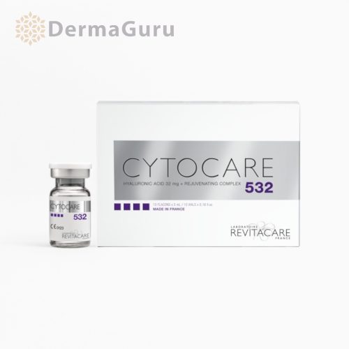 Cytocare 532, filler hialuronic, semne de îmbătrânire cauzate de razele UV și complex de întinerire, 10x5ml