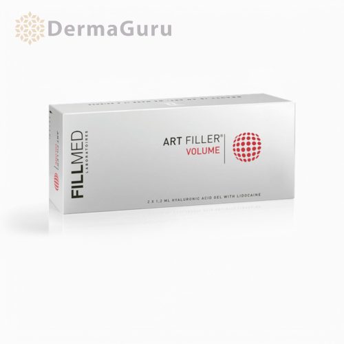 Fillmed Art Filler Volume L., Filler cu acid hialuronic, creșterea volumului și conturarea feței, 2 x 1,2 ml
