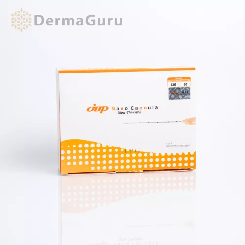 JBP Nano Cannula, canulă cu perete ultra-subțire, 22G X 50 mm, 1 buc.
