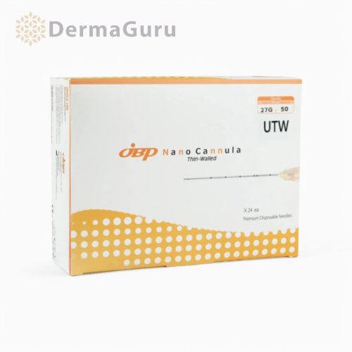 JBP Nano Cannula, canulă cu perete ultra-subțire, 27G X 50 mm, 1 buc