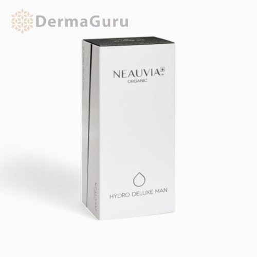 Neauvia Hydro Deluxe Man, Filler de piele cu acid hialuronic pentru bărbați, 2 x 2,5 ml
