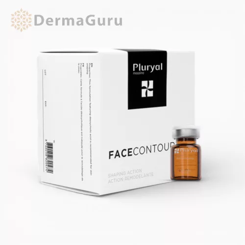 Pluryal Mesoline FaceContour, îndepărtarea grăsimii din zonele feței, 5 x 5 ml