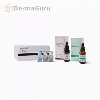   PRX Reverse Peel, tratamentul hiperpigmentării și melasmei, ser și neutralizant, 6 x 8 ml