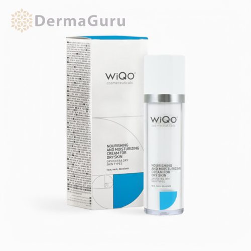 WiQo Cremă de față hrănitoare și hidratantă pentru ten uscat 50 ml