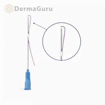   Fir de ochi cu fir curcubeu 30G/25/30, biofir pentru modelarea și liftingul zonei din jurul ochilor, 100 fire (5 pungi x 20 buc)