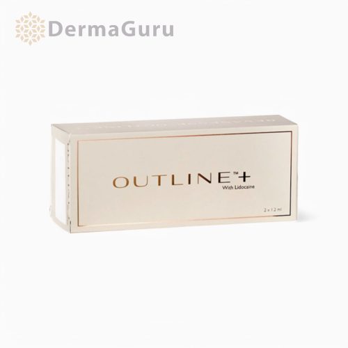 Revanesse Outline+ Filler lidocaină hialuronic Riduri fine și riduri 2 x 1,2 ml