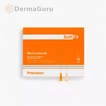   SoftFil Precision canulă de injecție cu vârf plat pentru tratamente faciale și corporale, 18G×70mm 20×1buc